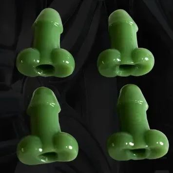 ROOSTER SHAPED VALVE STEM CAP 🐓🧢 - TIRECOCKZ PRANK (4 PACK!)