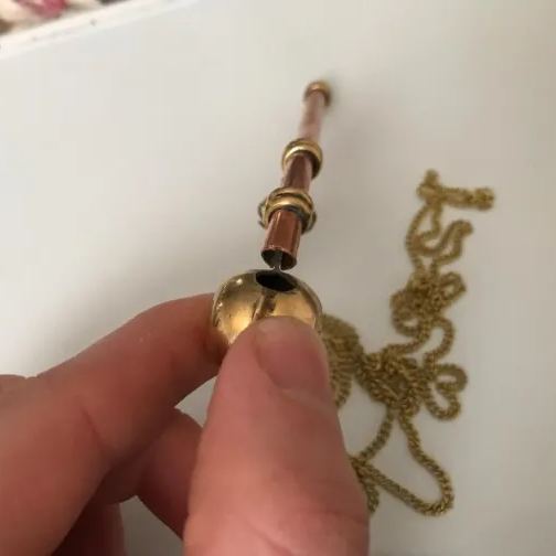 ⚓1940s Boatswain Brass Pipe Whistle
