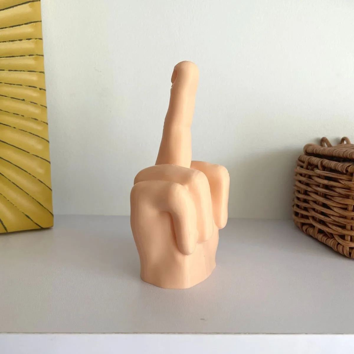 Funny Middle Finger Statue