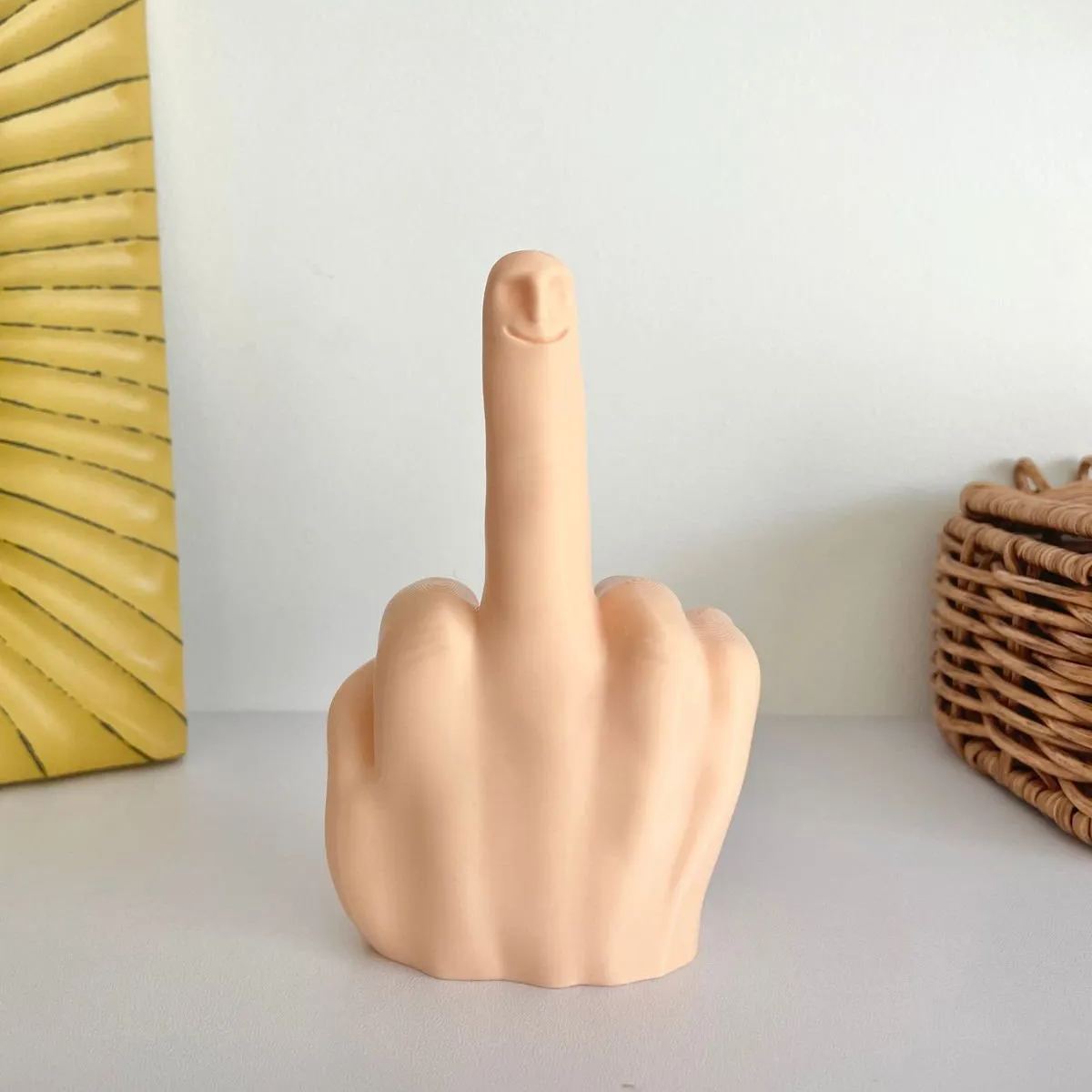 Funny Middle Finger Statue
