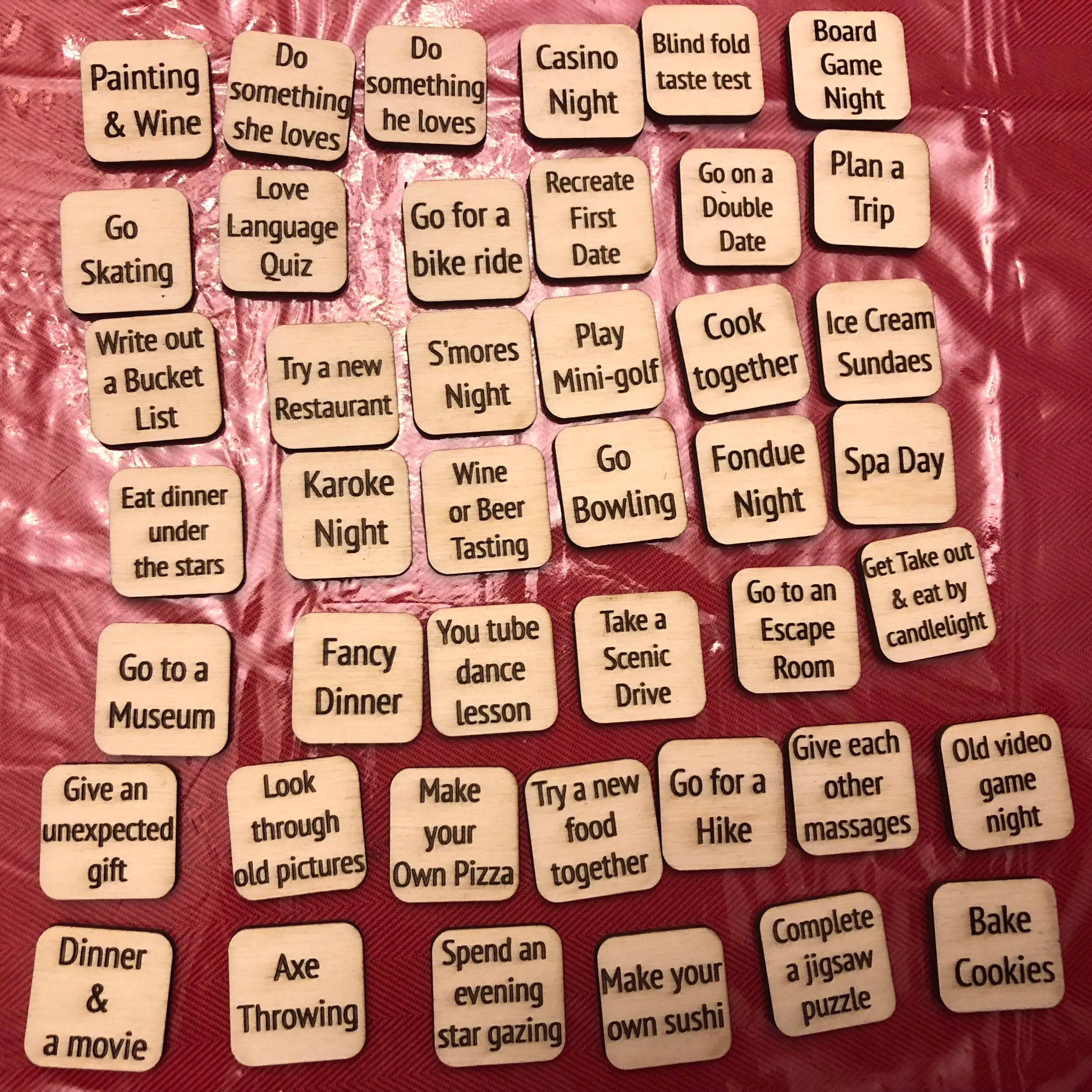 Family/Date Night Jar