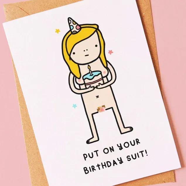 Funny Rude Birthday Card