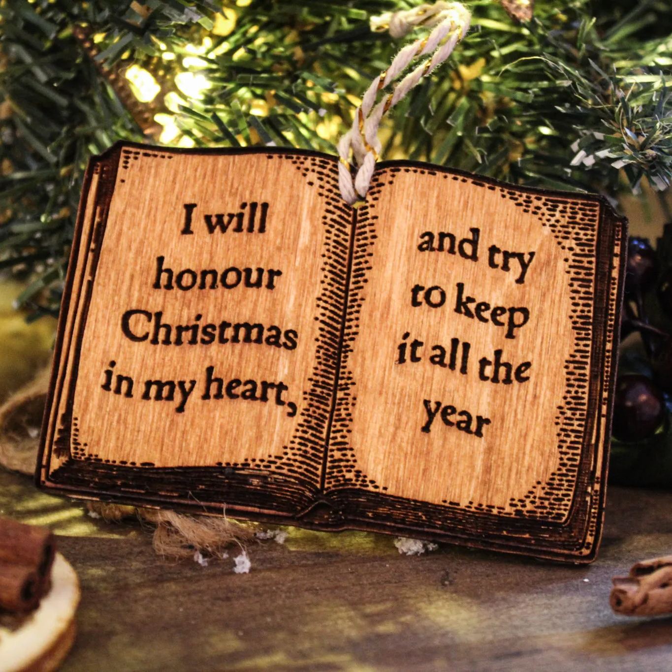 Christmas Wooden Decoration