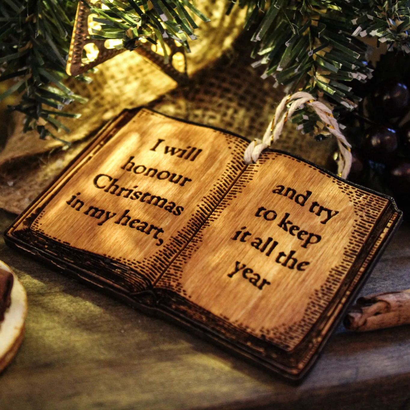 Christmas Wooden Decoration