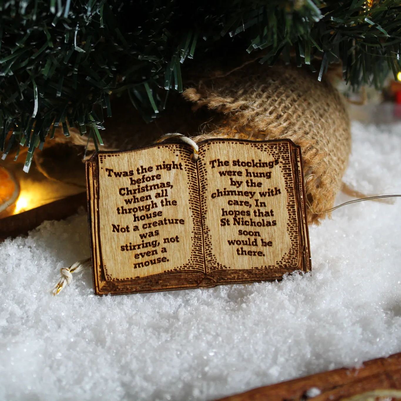 Christmas Wooden Decoration
