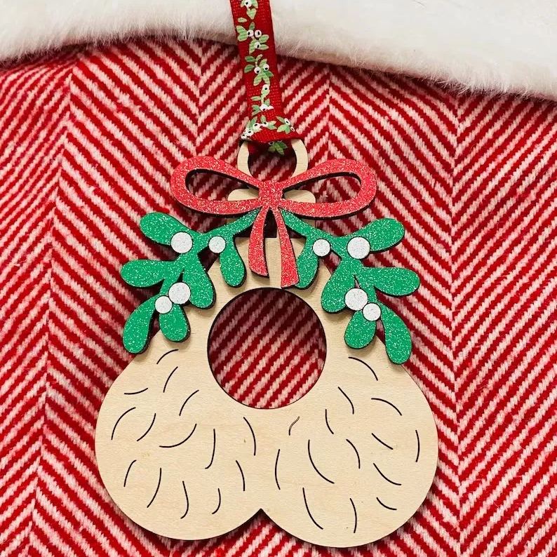 Well Hung Naughty Christmas Ornament