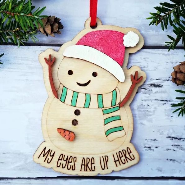 Well Hung Naughty Christmas Ornament