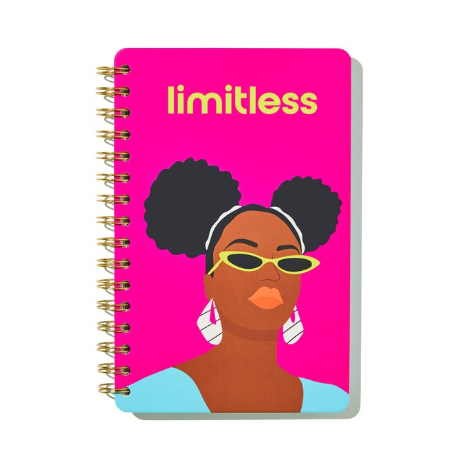 👩‍💼"Independent Woman" Hardcover Spiral Journal📔