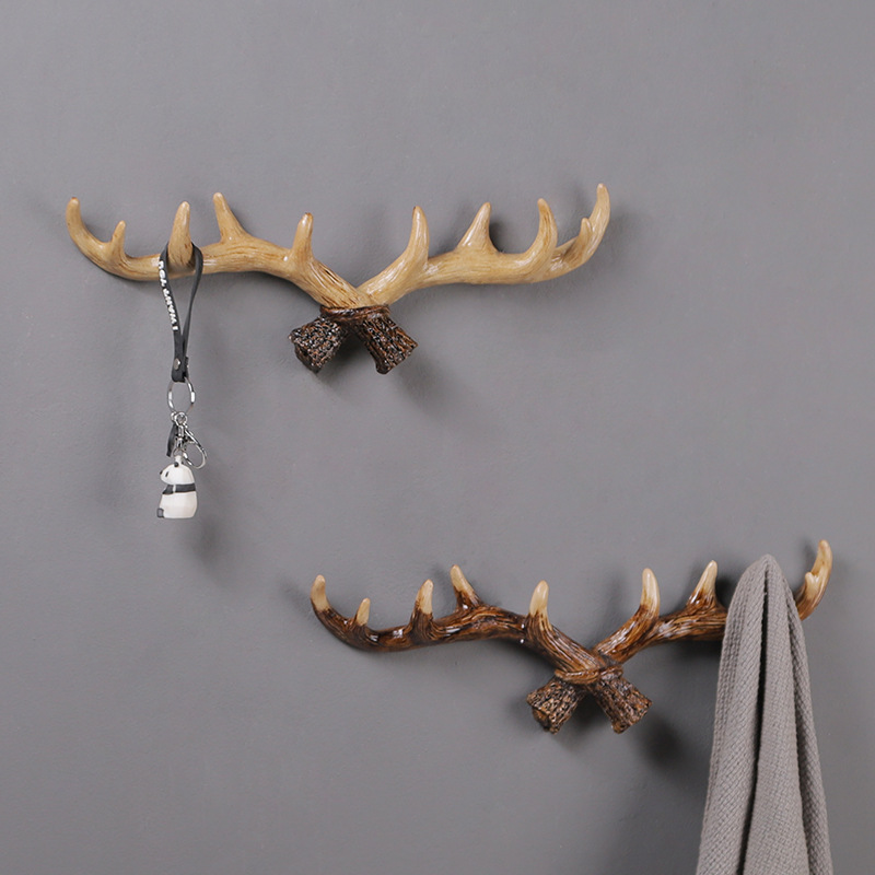 🔥HOT SALE 50% OFF🦌Retro Deer Antler Decor Wall Hanger