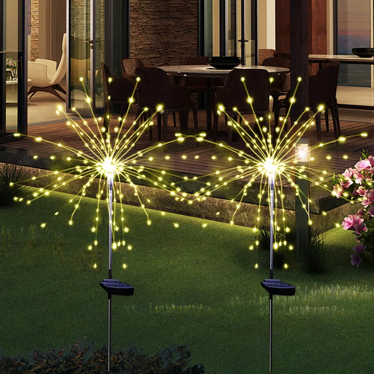 🎊HOT SALE🎊 Waterproof Solar Garden Fireworks Lamp