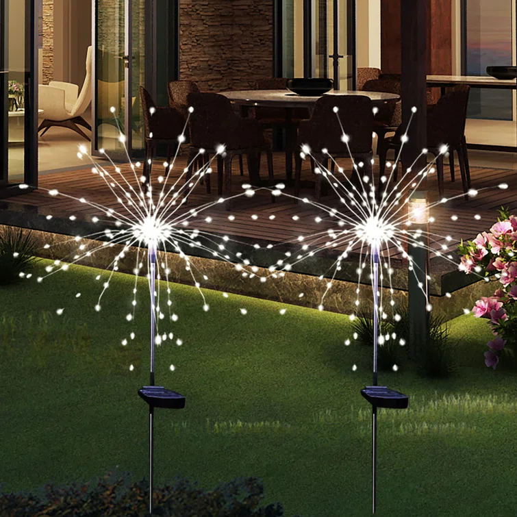 🎊HOT SALE🎊 Waterproof Solar Garden Fireworks Lamp