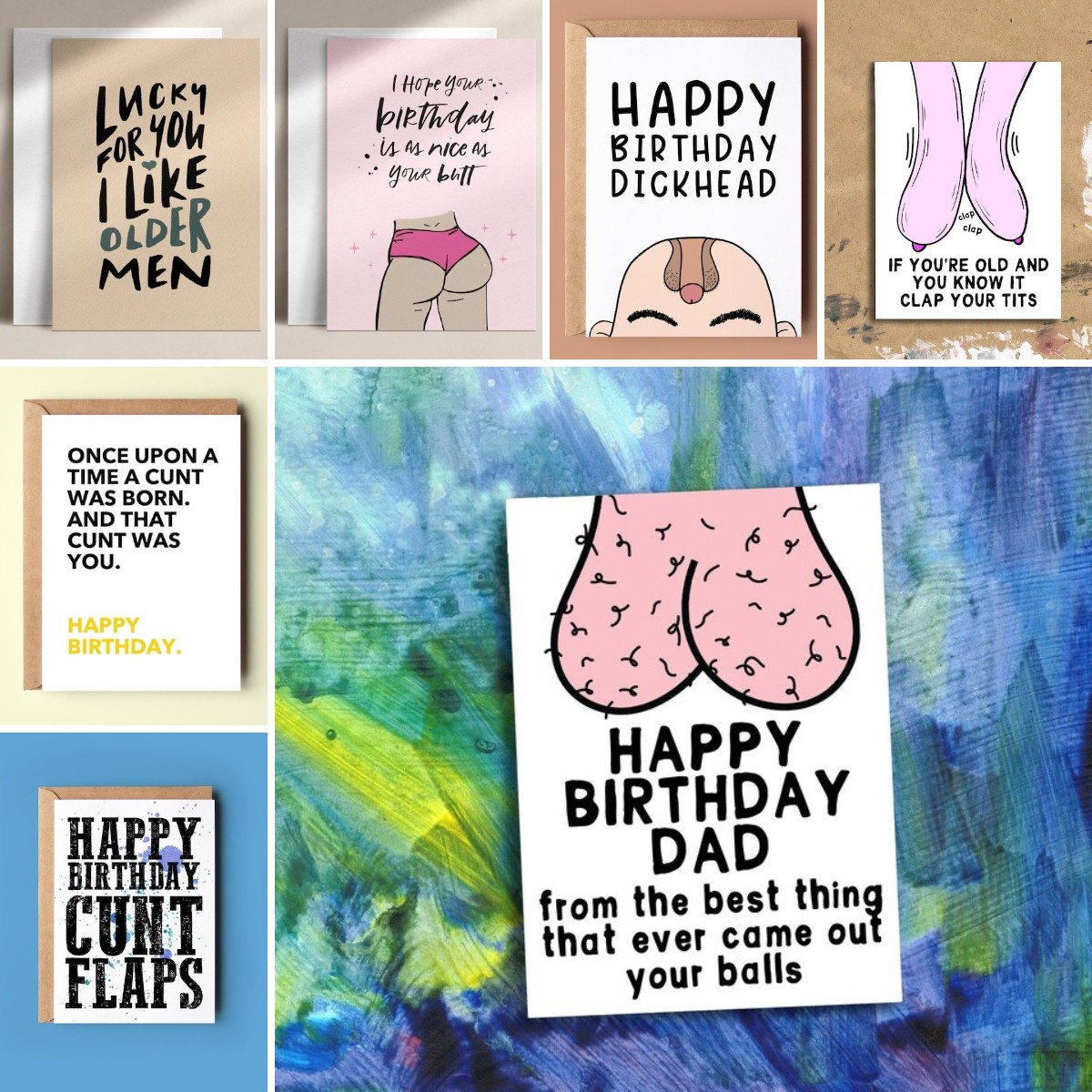 🤣Funny Rude Birthday Card🤣