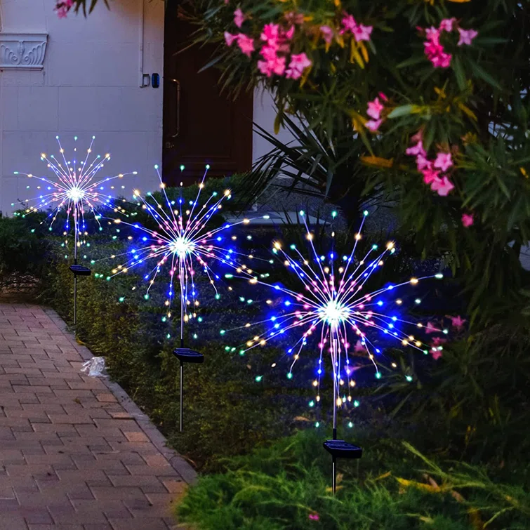 🎊HOT SALE🎊 Waterproof Solar Garden Fireworks Lamp