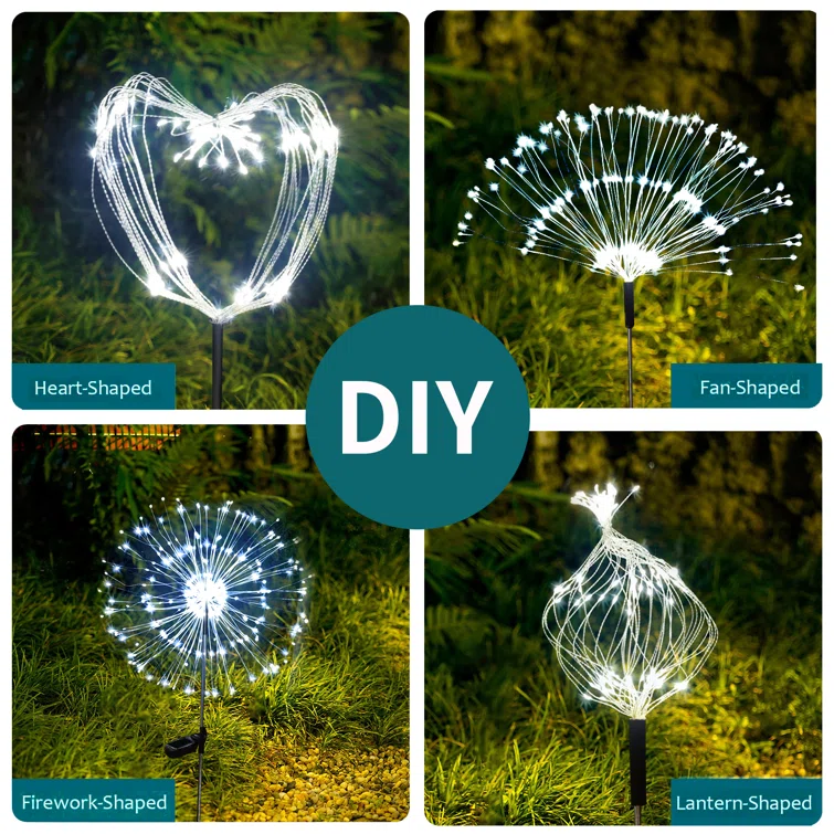 🎊HOT SALE🎊 Waterproof Solar Garden Fireworks Lamp