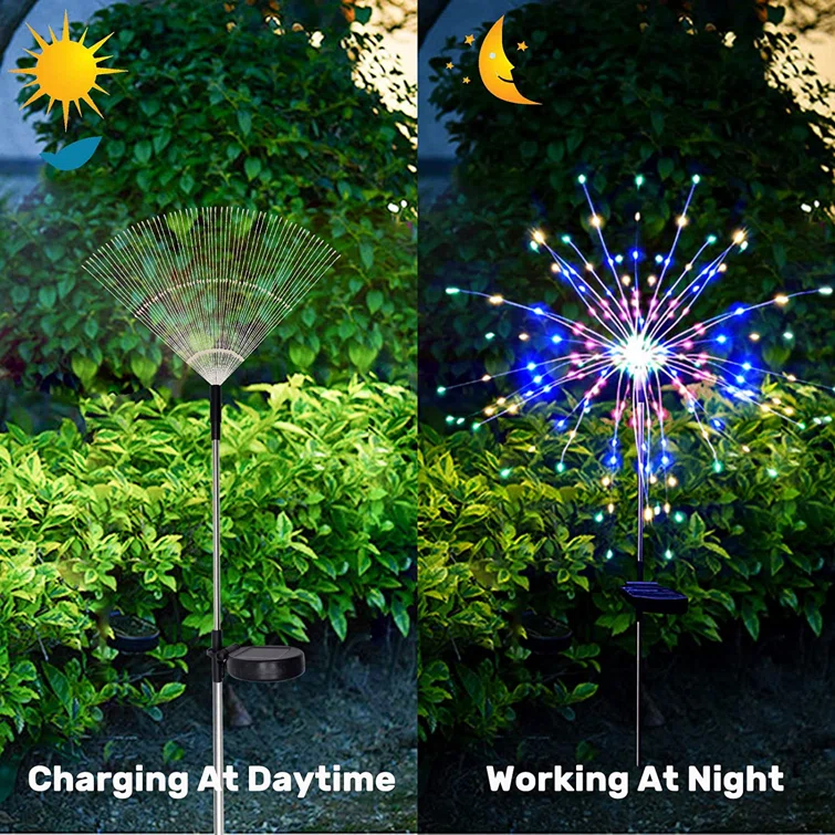 🎊HOT SALE🎊 Waterproof Solar Garden Fireworks Lamp