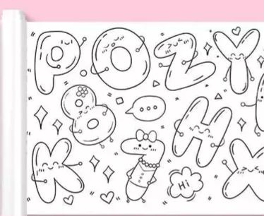 Children's Drawing Roll