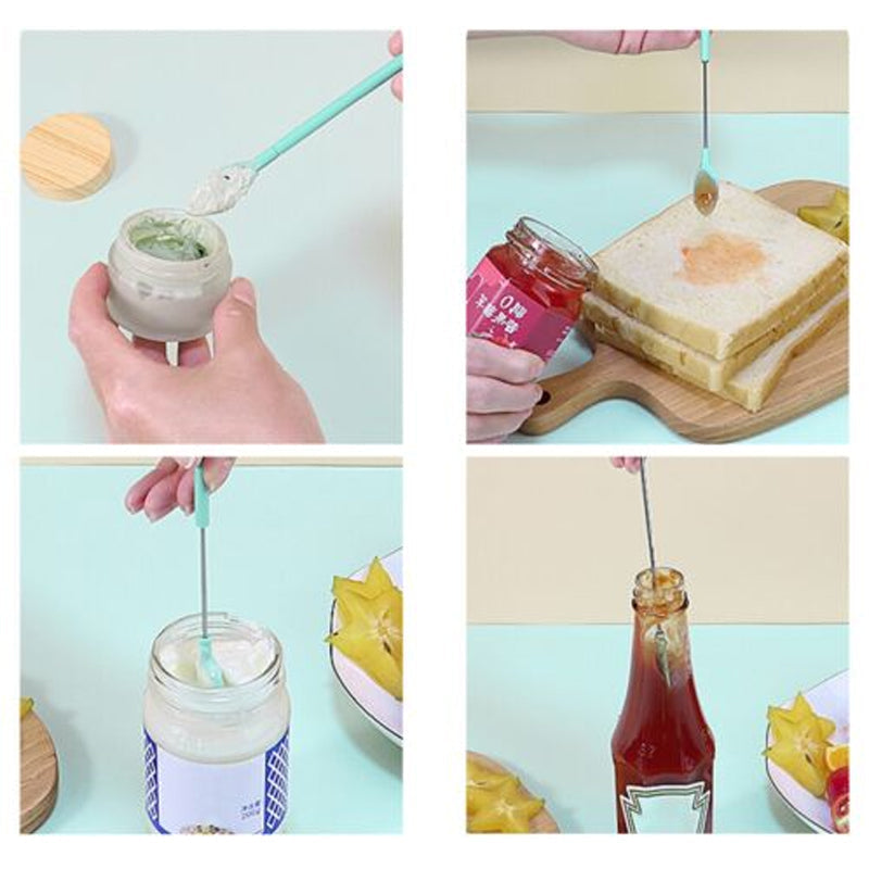 🎁Hot Sale-Mini Silicone Telescopic Spatula👍