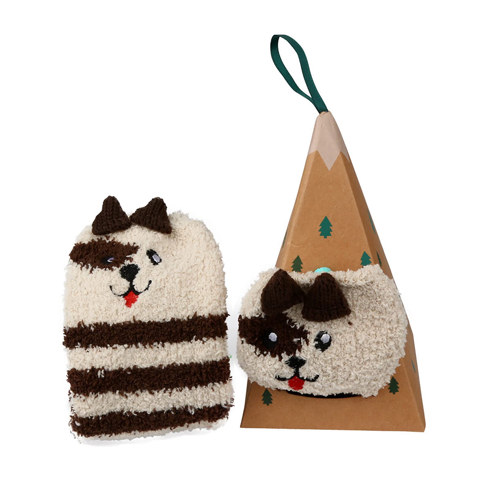 🎁Christmas Gift Sale🎄Christmas Cute Coral Fleece Warm Socks