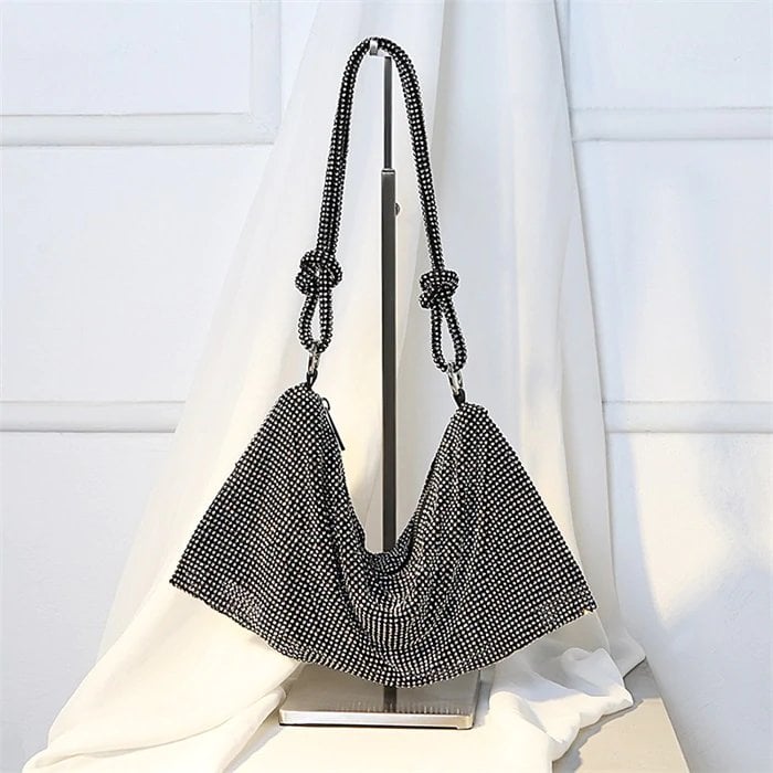 🔥Hot Sale-💎Luxury Design Shiny Rhinestones Handbag