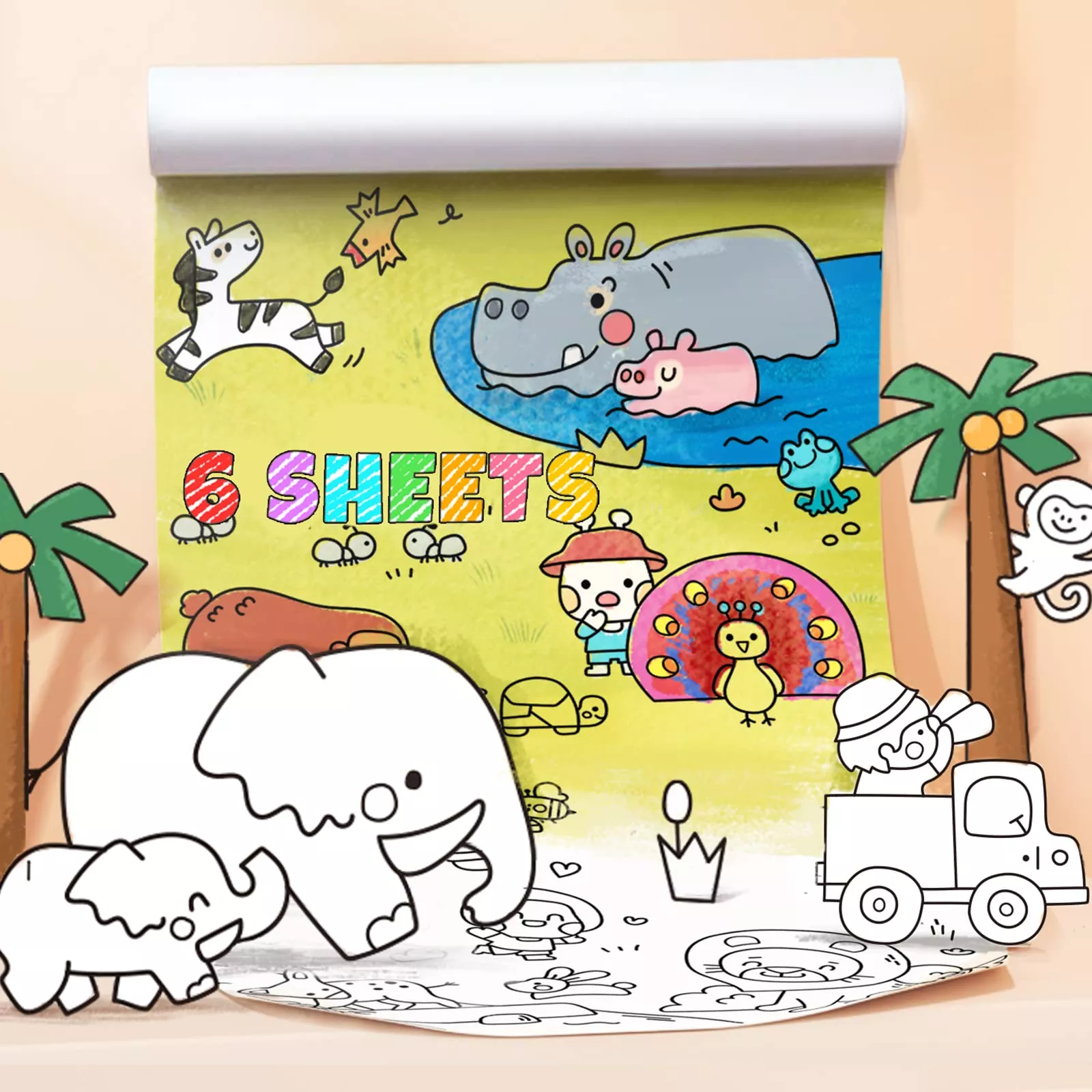 Children's Drawing Roll