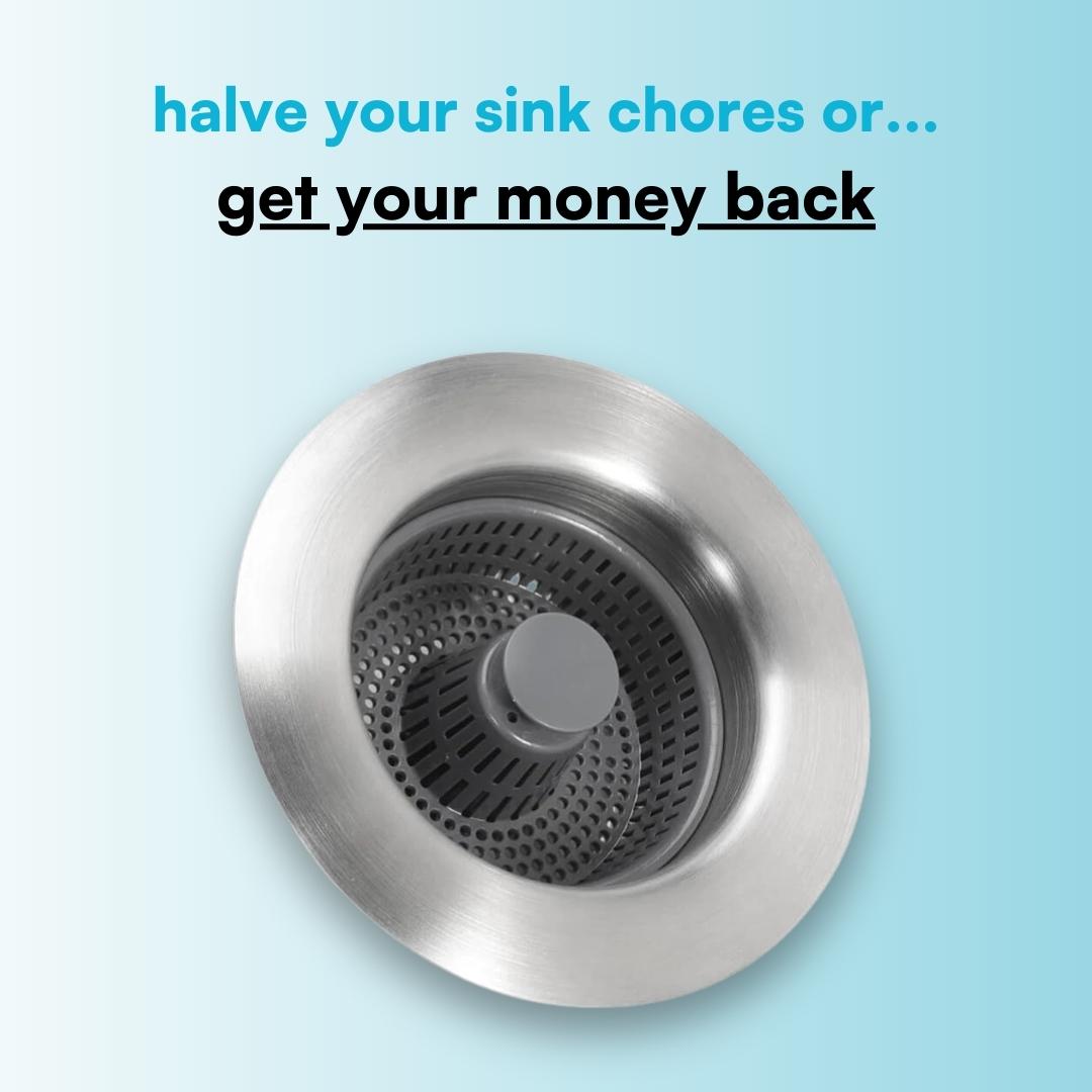 3-in-1 Stainless Steel Sink Aid