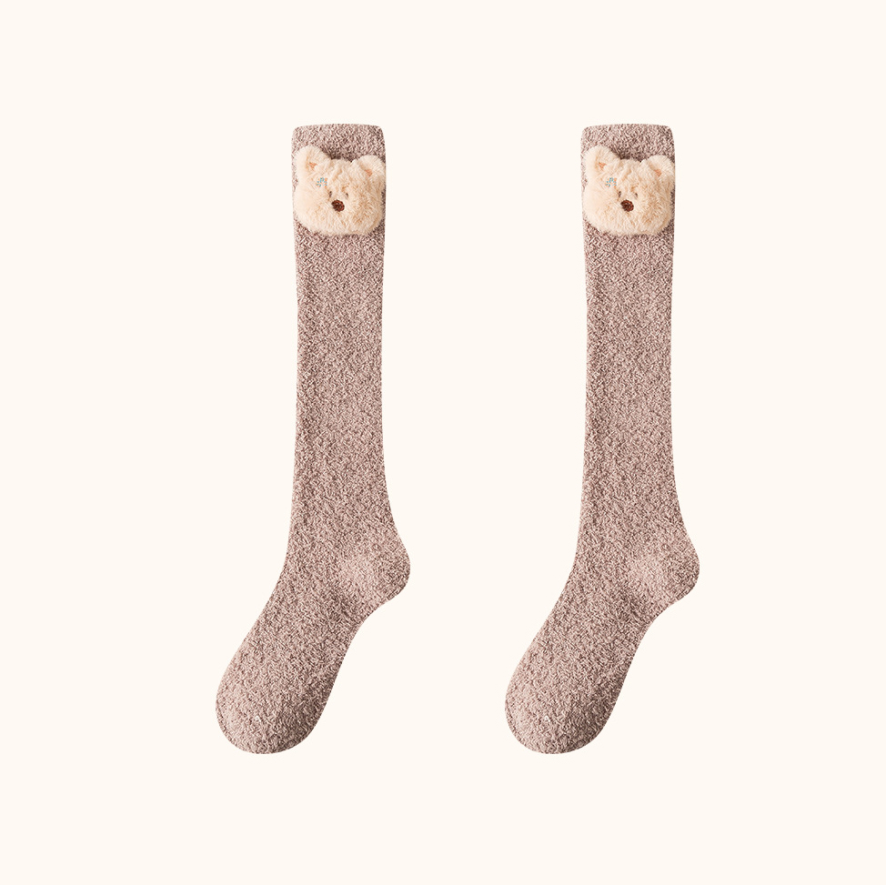 3D Winter Fluffy Fuzzy Socks