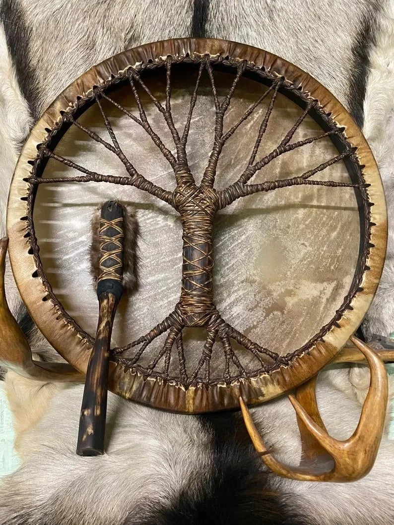 🥁Shaman Drums 'Tree of life' Spirit Music