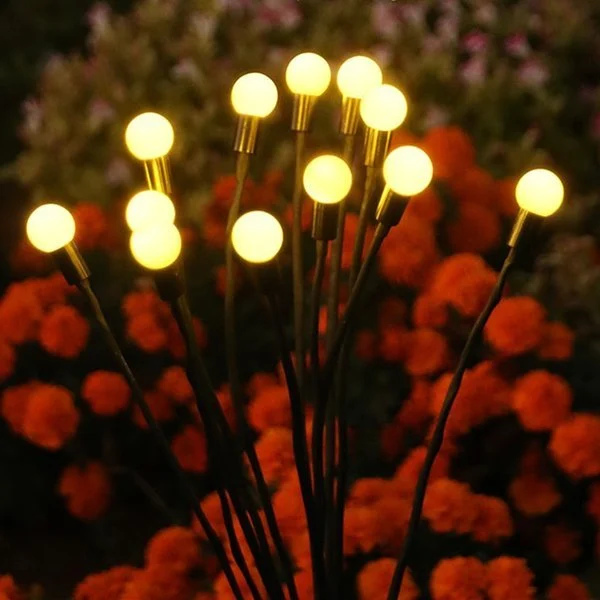 💖💖IP65 Waterproof Solar Powered Firefly Light💡