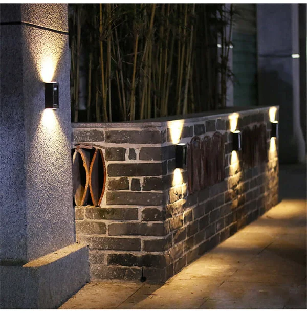 Christmas Pre Sale🎅Solar Powered Outdoor Patio Wall Decor Light,Waterproof 