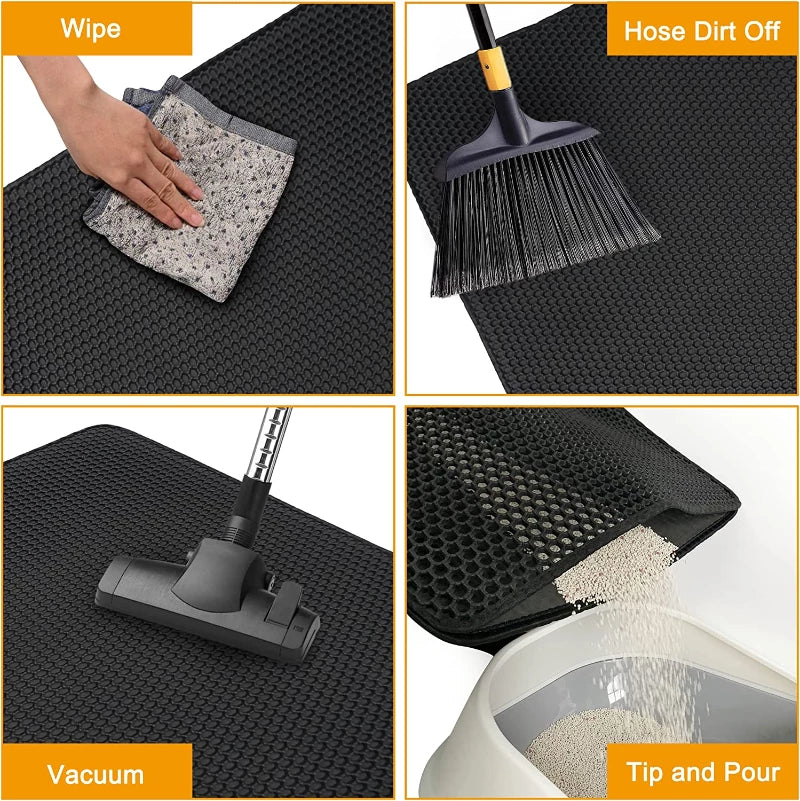 🔥BIG SALE - 50% OFF🔥 Non-Slip Cat Litter Mat🐱