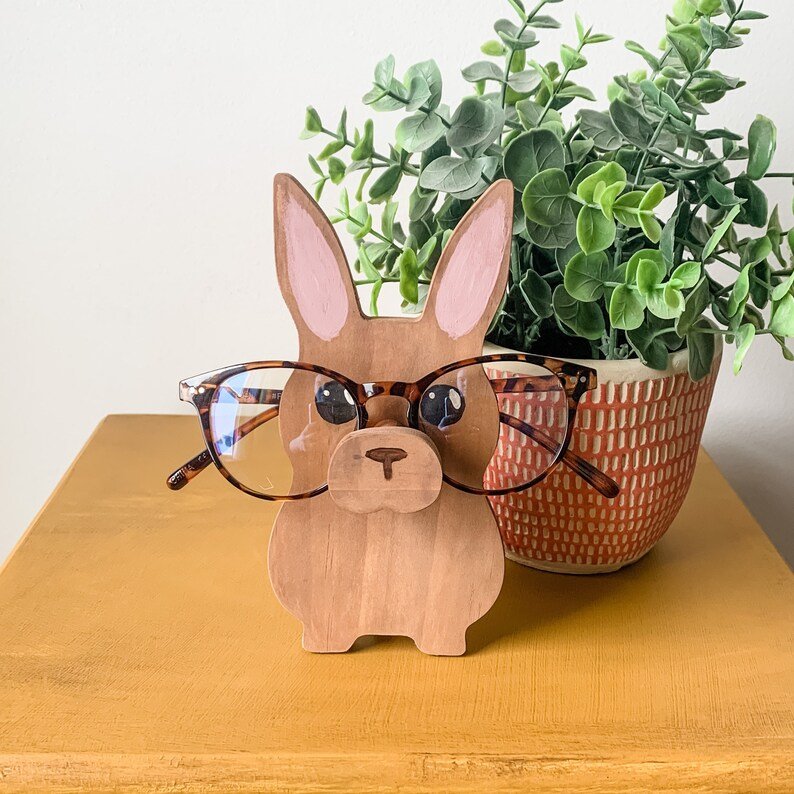 🐅🦓🎅🐓 3D Animal Spectacle Stand Made of Wood