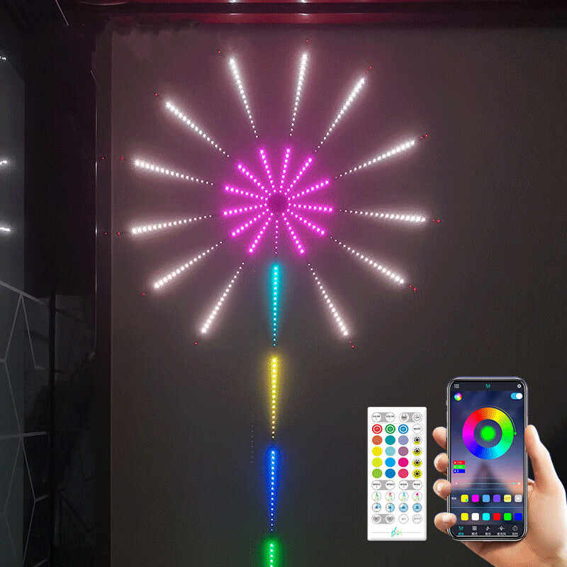 (💥Hot Sale💥) Smart Fireworks LED Light