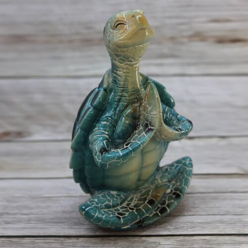 🐢Funny Yoga Turtle Craft Resin Decorative Yoga Turtle Ornament