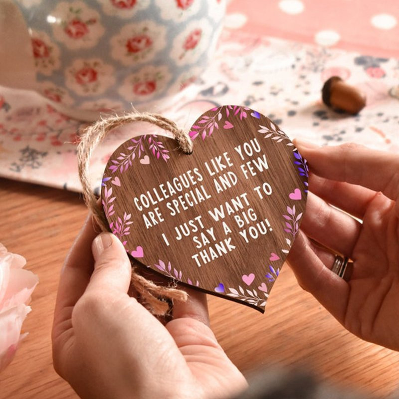 🌷Thinking of you cheer up-💖A wooden plaque gifts