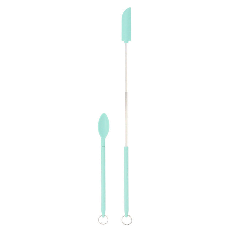 🎁Hot Sale-Mini Silicone Telescopic Spatula👍
