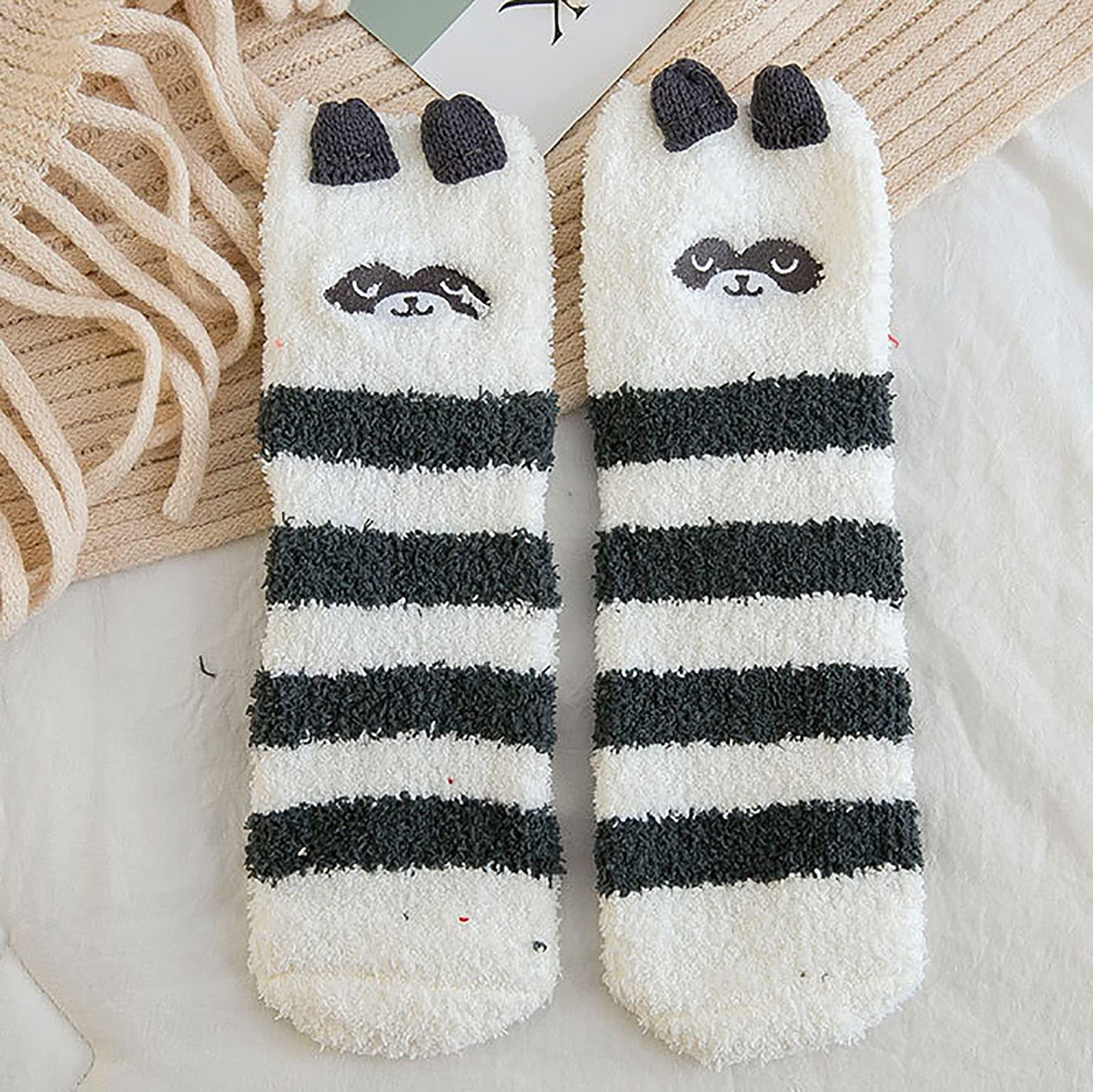 🎁Christmas Gift Sale🎄Christmas Cute Coral Fleece Warm Socks