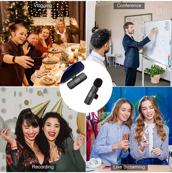 🔥 Hot Sale 🔥New Wireless Lavalier Microphone