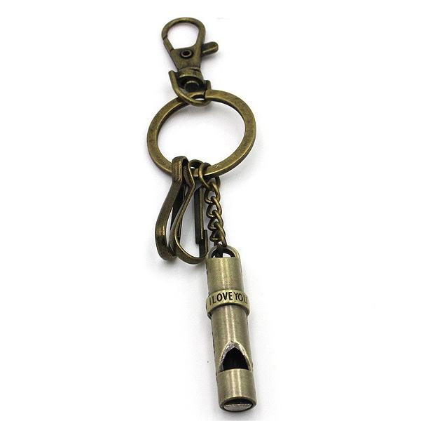 I love you whistle Lock Ring