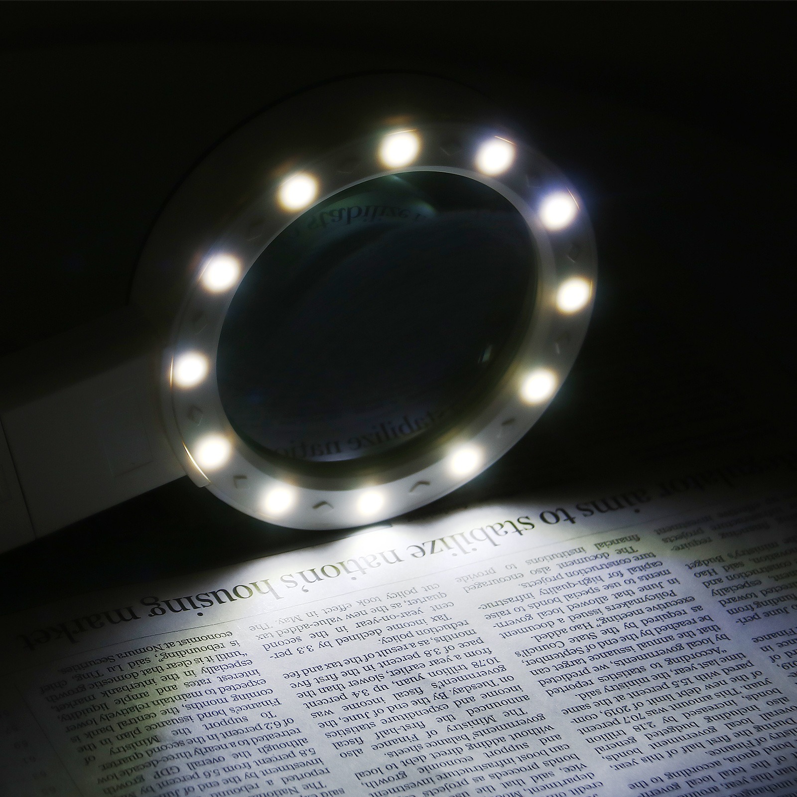 20X Optical Magnifying Glass With LED Light - Senior Gift🎁