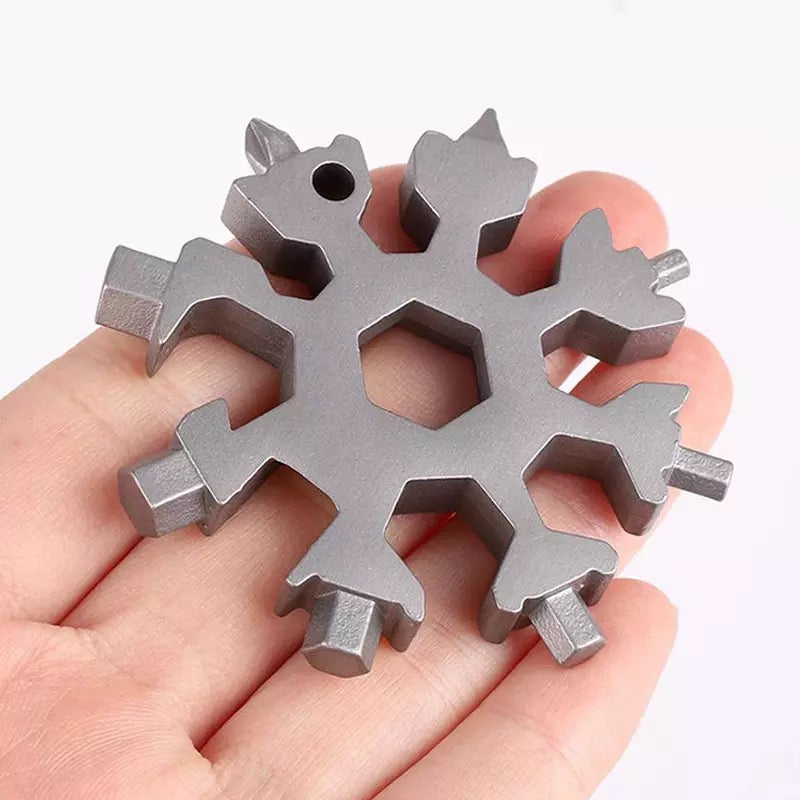 (🎅Christmas Hot Sale - 40% OFF)Snowflake 18 in 1 Multifunctional Wrench Tool
