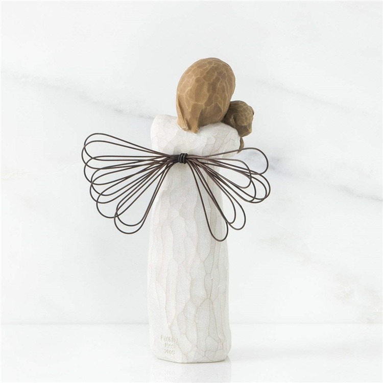 💘Angel Of Friendship Dog Monument Figurine🐱