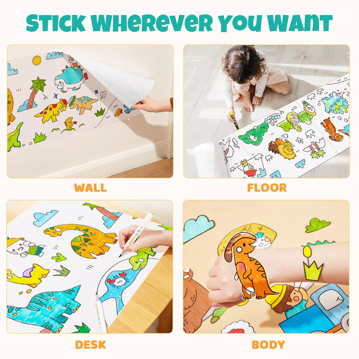 Children's Drawing Roll