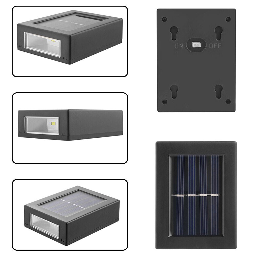 ✨LED SOLAR LAMP WATERPROOF WALL LIGHT