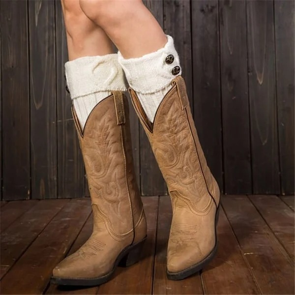 🎁Warmers Gift 🎅- Warm Boot Cuffs for Women 🔥(BUY 3 GET 1 FREE)