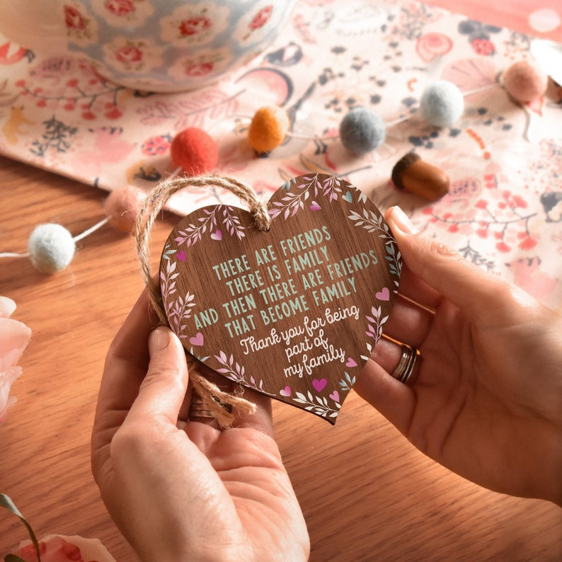 🌷Thinking of you cheer up-💖A wooden plaque gifts