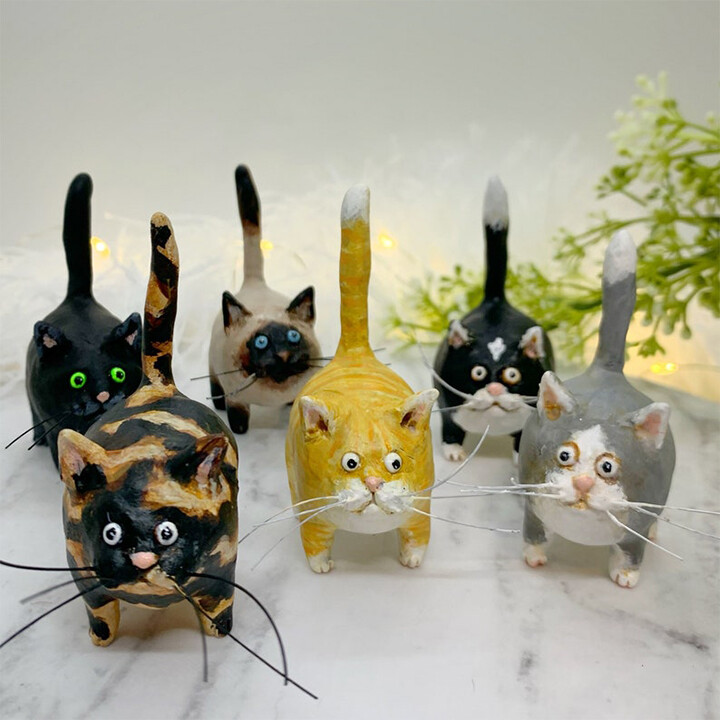 🎅Early Christmas Sale🔥 - 🐈Kitty Ciniature Sculpture