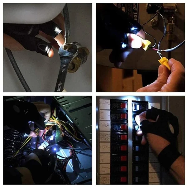 🔥Hot Sale 45% OFF🔥LED Gloves with Waterproof Lights🔦