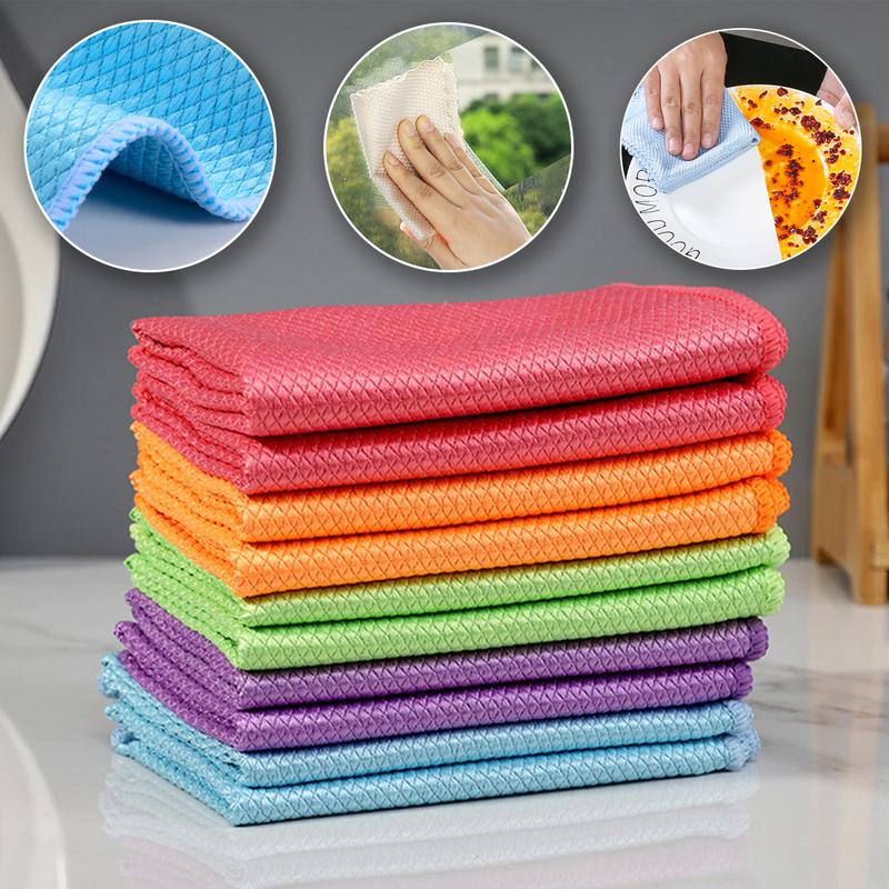 ( Reusable) Streak Free Miracle Cleaning Cloths - ⭐Buy 2 Get 1 Free