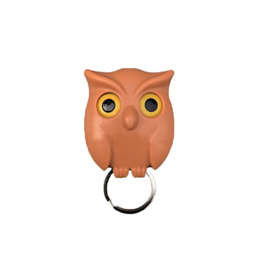 Cute Night Owl Magnetic Wall Key Holder