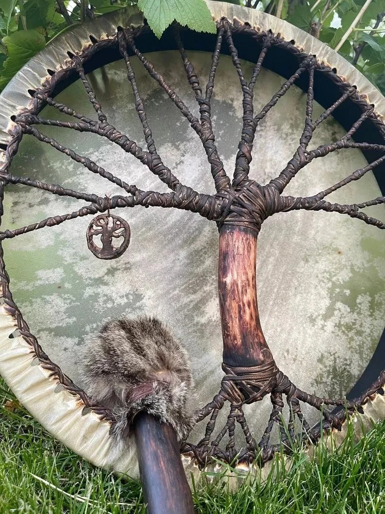 🥁Shaman Drums 'Tree of life' Spirit Music